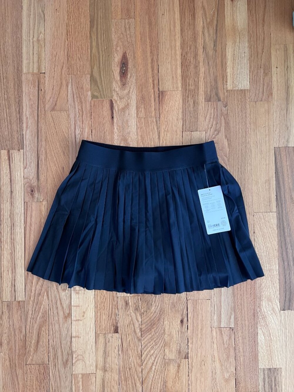 NWT Athleta Match Point Pleated Skort Black Size Small